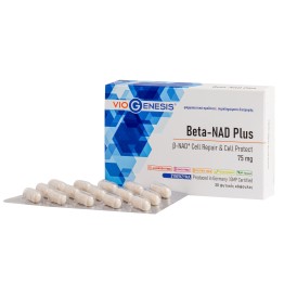 VIOGENESIS BETA NAD PLUS (β-ΝΙΚΟΤΙΝΑΜΙΔΟ-ΑΔΕΝΙΝΟ-ΔΙΝΟΥΚΛΕΟΤΙΔΙΟ) 75 mg 30 caps VIOGENESIS